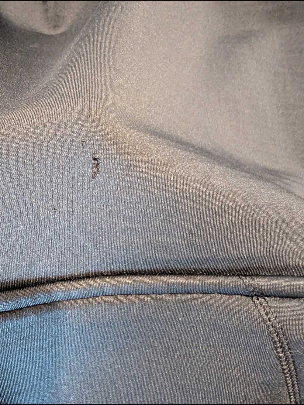 Technical Performance Black Pullover Hoodie - Picture 7 of 7
